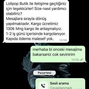 Ürünlerim Teslim Edilmedi, İade Talebime Cevap Verilmiyor