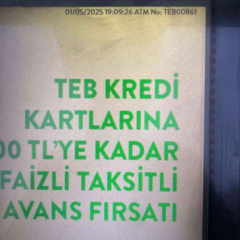 ATM Arızası Nedeniyle Kira Ödememi Yapamıyorum, Mağduriyetimin Giderilmesini İstiyorum