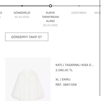 Özel Günümde Zara Siparişim Teslim Edilmedi, Mağduriyet Yaşadım