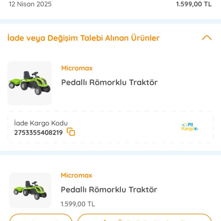 Ebebek İade Edilen Ürünün Ücretini 20 Gündür Ödemiyor