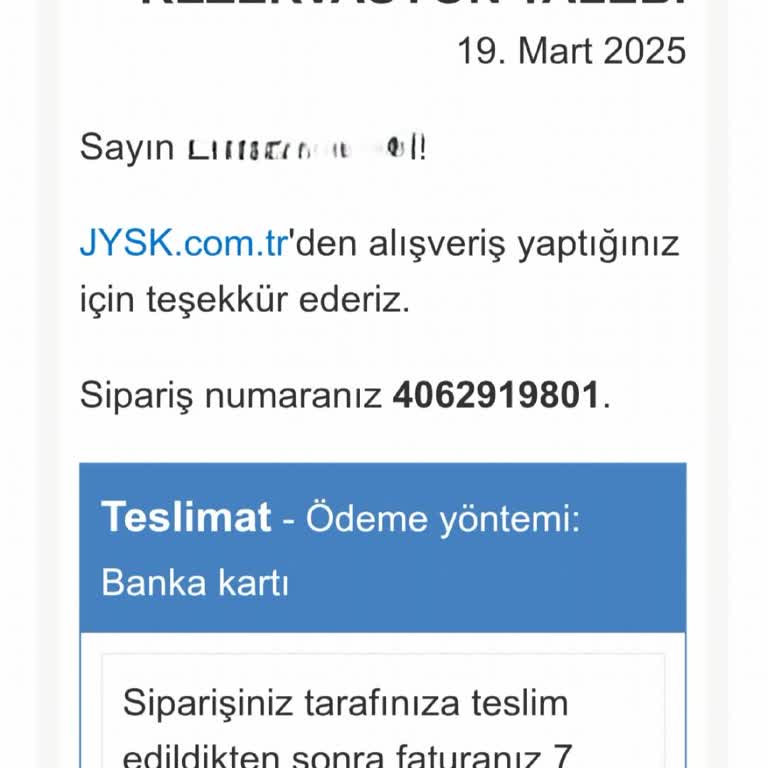 Teslim Edilemeyen Ürün Ve Yetersiz Çözüm Süreci