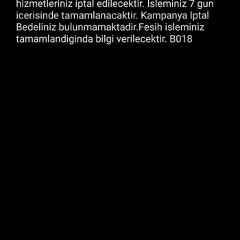 Taahhüt Bitiminden Sonra Haksız Kampanya İptal Bedeli Faturası Kesilmesi