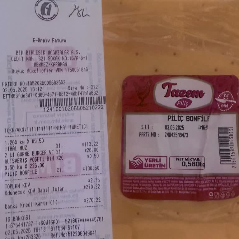 Kasiyerin Tavuk Değişimi Ve Eksik Gramaj Mağduriyeti