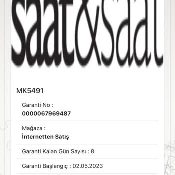 Michael Kors Saatimin Kordonunda Durduk Yere Kararma Ve Yüksek Onarım Ücreti Mağduriyeti
