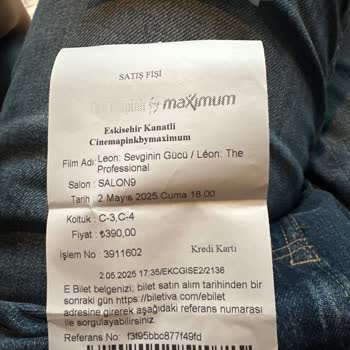 GNC Uygulamasındaki 1+1 Sinema Bileti Kodum Kullanılmadan Tükendi