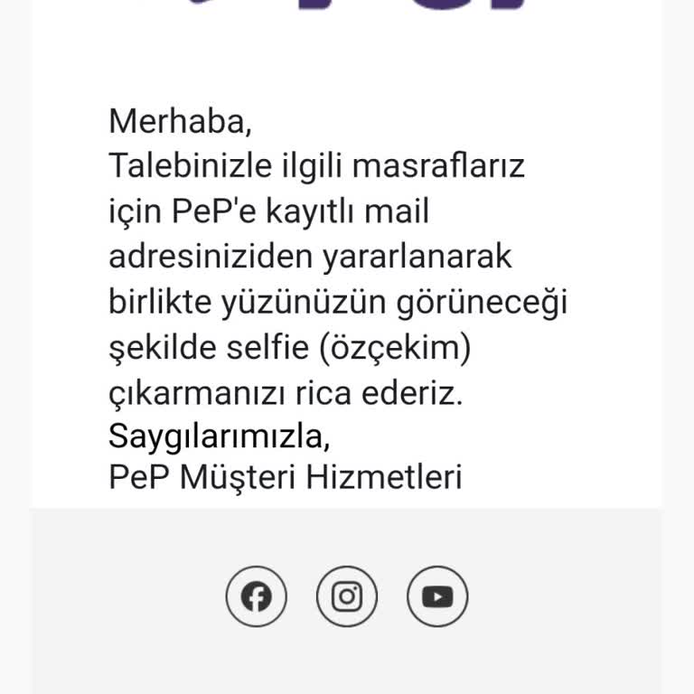 Pep Mobil Şifre Blokesi Ve Mail Sorunu Müşteri Deneyimimi Olumsuz Etkiledi