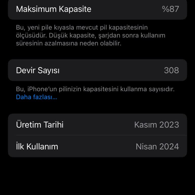 İphone 15 Pil Sağlığı Hızla Düşüyor, Destek Ve Değişim Talebim Karşılanmıyor