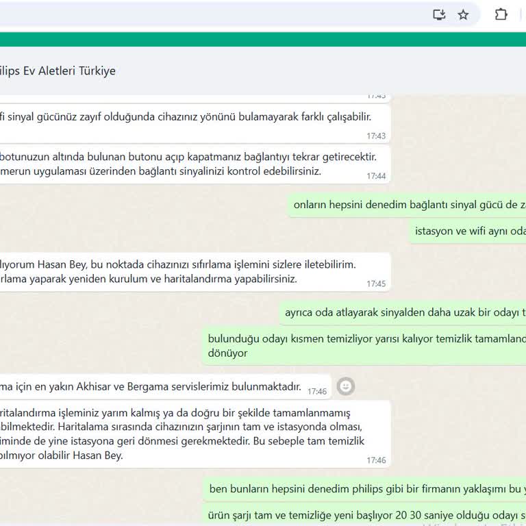 Philips 3000 Serisi Robot Süpürge Temizlik Ve Servis Sorunları