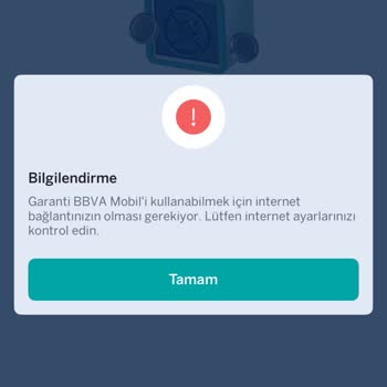 Garanti Bankası Mobil Uygulamasına Erişemiyorum, İşlemler Bana Ait Değil