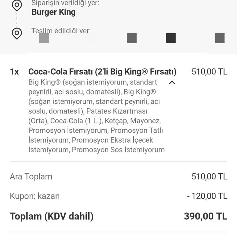 Sipariş Hataları Ve Yetersiz Destek: Burger King Ve Yemeksepeti'nden Hayal Kırıklığı