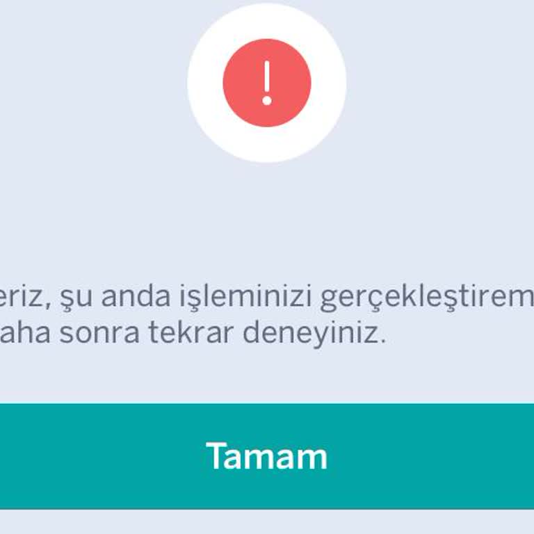 Garanti Mobil Uygulamada Sürekli Giriş Sorunu Yaşıyorum