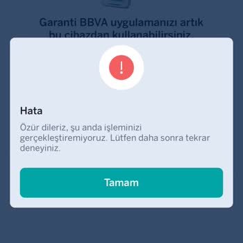 Garanti Mobil Uygulamasına Erişim Sorunu Ve Bilgilendirme Eksikliği