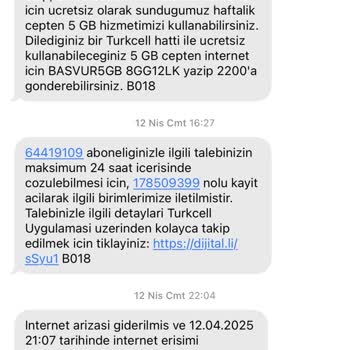 Bilgilendirme Yapılmadan Yüksek Fatura Ve Hız Düşürülmesi Mağduriyeti