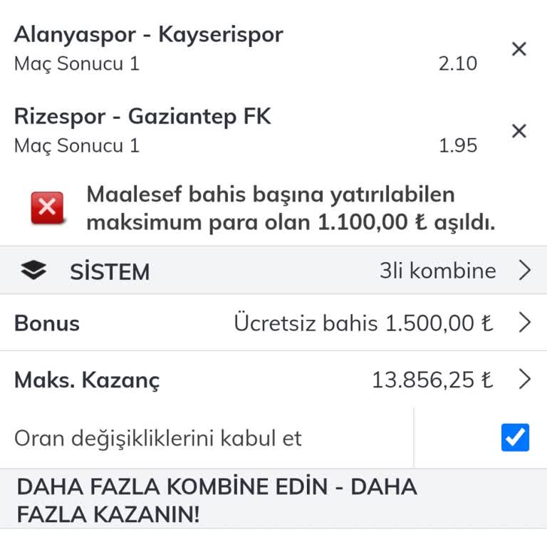 Bahis Hesabımda Limit Sorunu Ve Yetersiz Destek