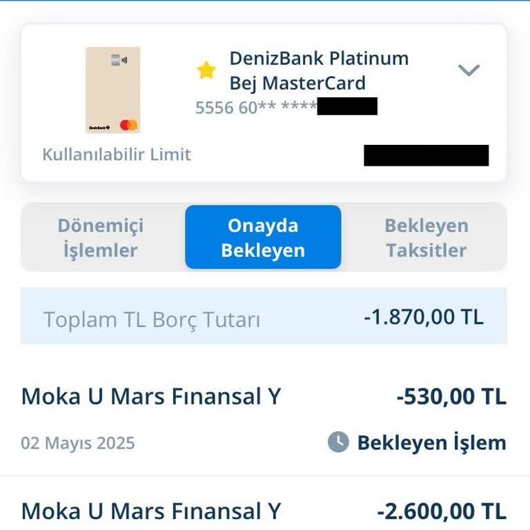 Kullanmadığım Kart İçin Toplu Üyelik Ücreti Çekildi