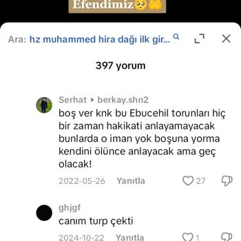 Peygamberimize Hakaret İçeren Hesabın Kapatılmasını Talep Ediyorum