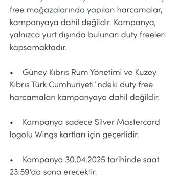 Akbank-Mastercard Duty Free İndirim Kampanyasında Eksik İade Sorunu