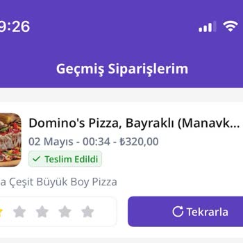 Domino's Manavkuyu Şubesinde Standart Dışı Pizza Kalitesi