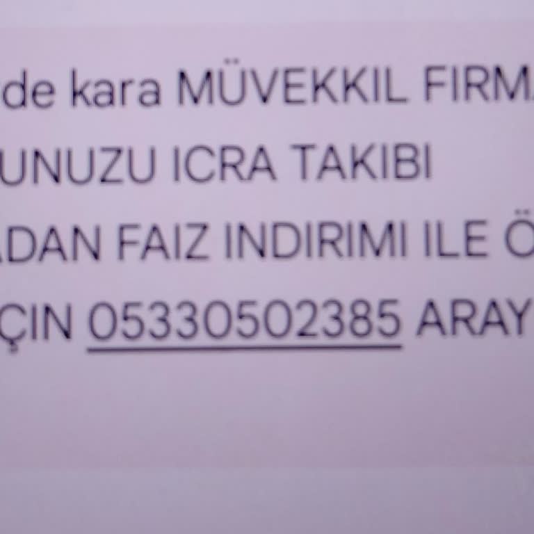 Teslim Alınan Ürün İçin Haksız İcra Takibi Ve Yanıltıcı Bilgilendirme