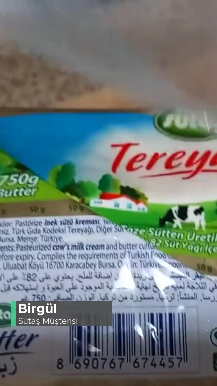 Sütaş Tereyağı Görünümlü Margarin videonun kapak resmi