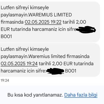 Hediye Kutusu Vaadiyle Kart Bilgilerim Alındı, Siparişim Görünmüyor