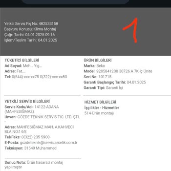 Beko Klima Montajında Hatalar Ve Servis Sürecinde Mağduriyet