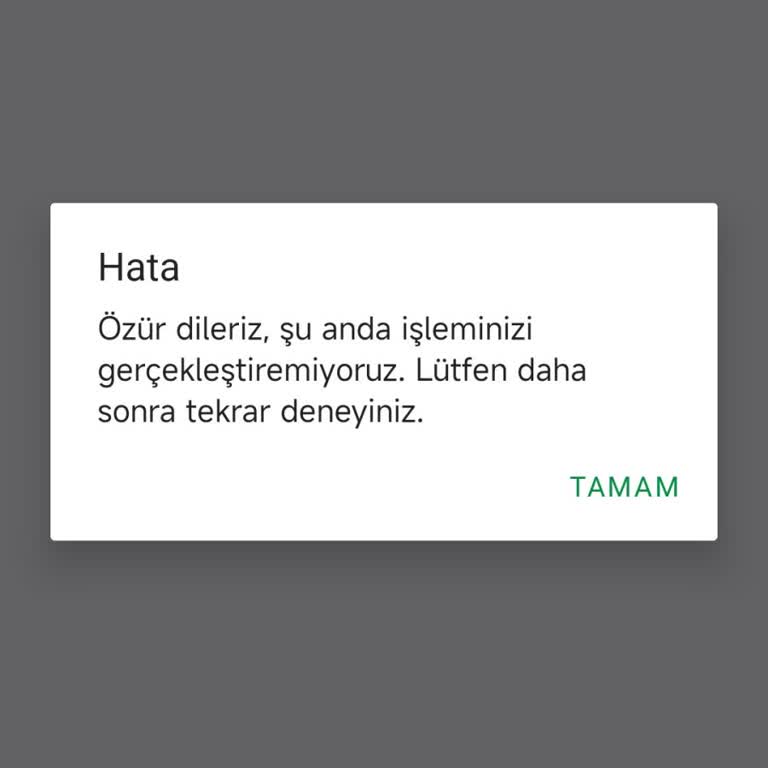 Mobil Uygulama Ve Müşteri Hizmetleri Nedeniyle Mağduriyet Yaşıyorum