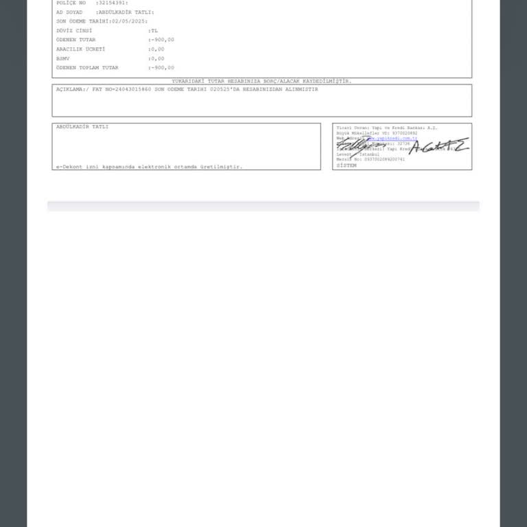 İzinsiz Hesap Kesintisi Ve Bilgilendirme Eksikliği