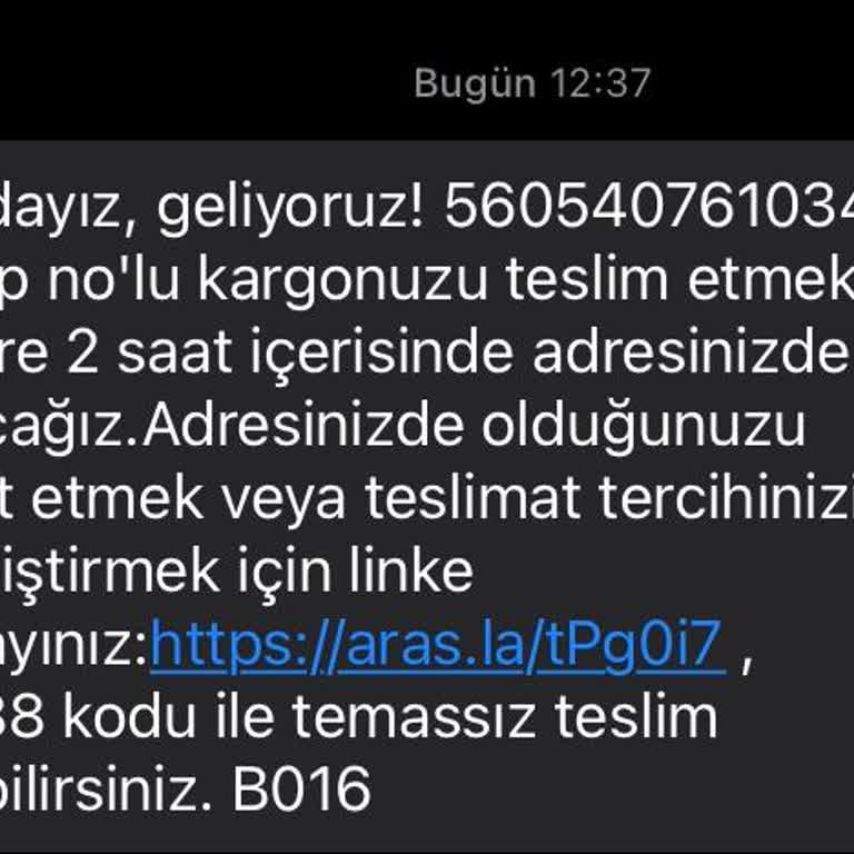 Belirtilen Sürede Teslim Edilmeyen Kargo Hakkında Şikayet