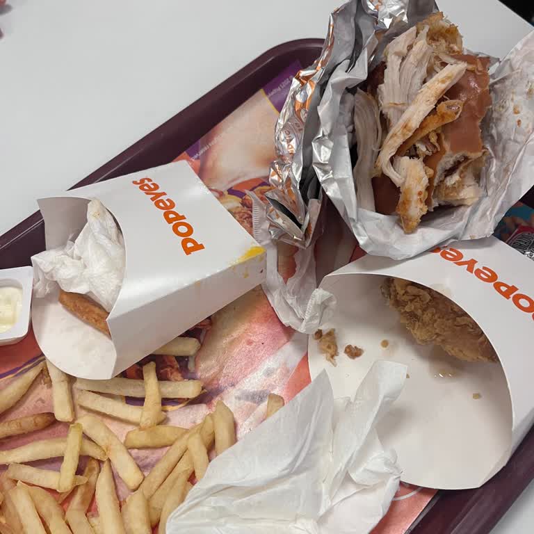 Popeyes Terracity Şubesinde Pişmemiş Tavuk Ve Yetersiz Hizmet Deneyimi