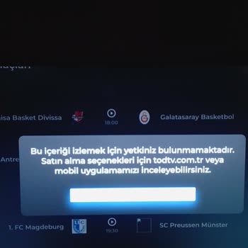 Tod TV Uygulamasında Görüntü Sorunu Yaşıyorum