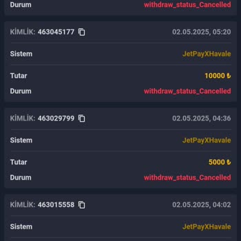 Kazanç Sonrası Ödeme Yapılmıyor Müşteri Desteği Yetersiz