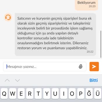 Teslim Edilmeyen Sipariş Ve İade Sorunu: Trendyol GO'da Hayal Kırıklığı
