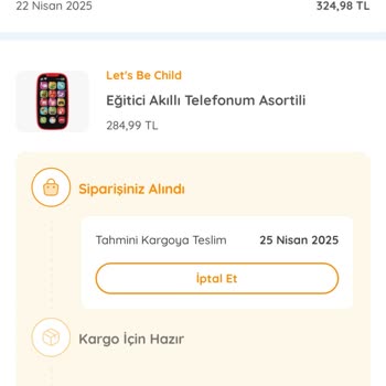 Siparişim Günlerdir Kargoya Verilmedi, Çocuğum Bekliyor
