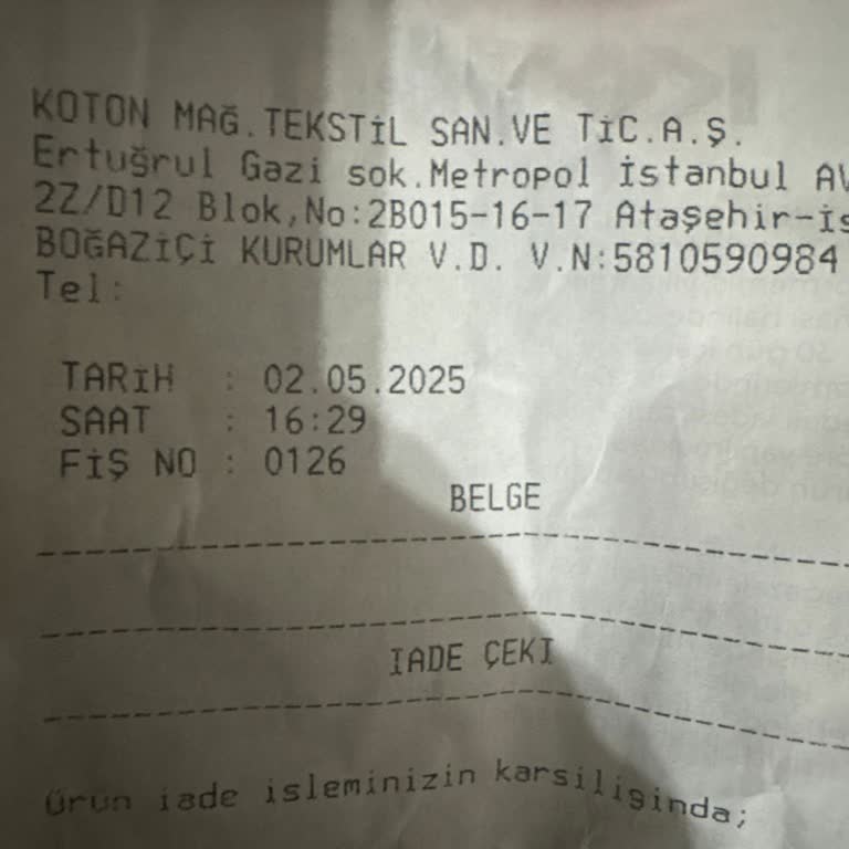 İade Çekiminin Online Alışverişte Kullanılamaması Hakkında Şikayet