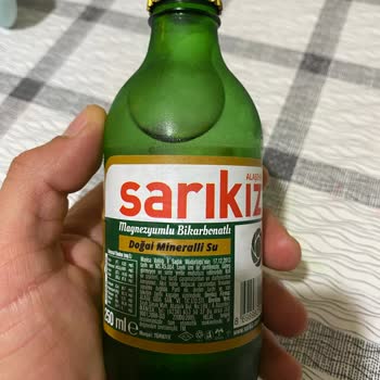 Sarıkız Soda'da Deterjan Tadında Koku Ve Tat Sorunu!