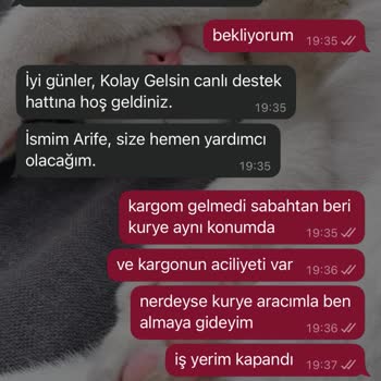 Kargo Teslimatında İletişim Ve Çözüm Eksikliği