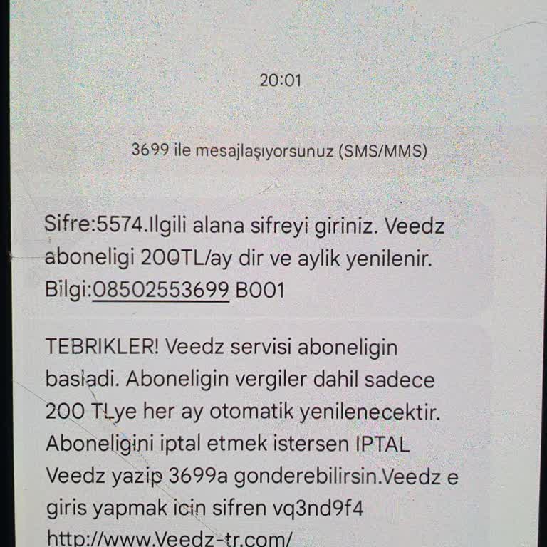 Onayım Olmadan Başlatılan Veedz Üyeliği Ve Ücret İadesi Sorunu