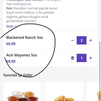 GetirYemek Siparişimde Eksik Ve Yanlış Soslar İle İlgisiz Müşteri Hizmetleri