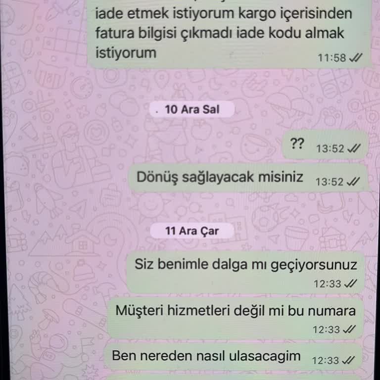 İade Sürecinde Yaşanan Sorunlar Ve Yetersiz Müşteri Desteği
