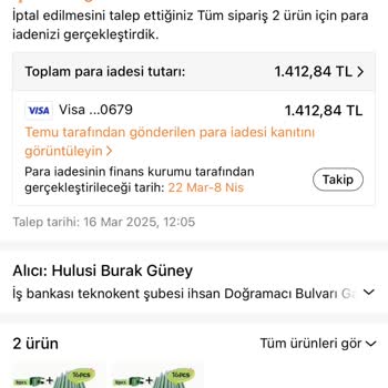 İade Sürecinde Sürekli Bahaneler Ve Geciken Para İadesi