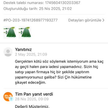 İade Sürecinde Sürekli Bahaneler Ve Geciken Para İadesi