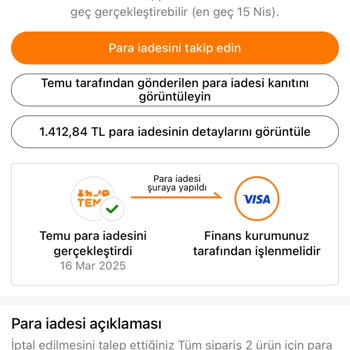 İade Sürecinde Sürekli Bahaneler Ve Geciken Para İadesi