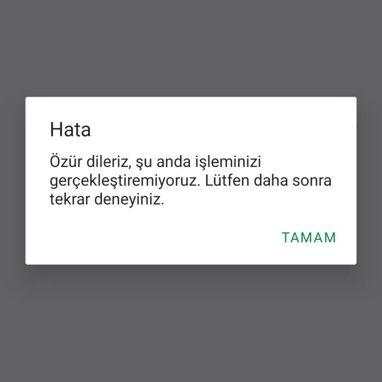 Hesabımda Bilgim Dışında İşlemler Ve Mobil Uygulamaya Giriş Sorunu