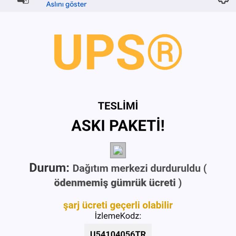 Adıma Gelen Sahte Kargo Mailleri Ve Kişisel Bilgilerimin İzinsiz Kullanımı