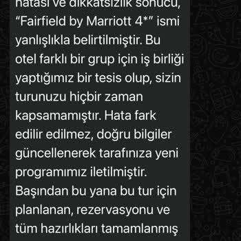 Ejder Tur İle Yaşanan Otel Ve Tur Organizasyonunda Büyük Mağduriyet