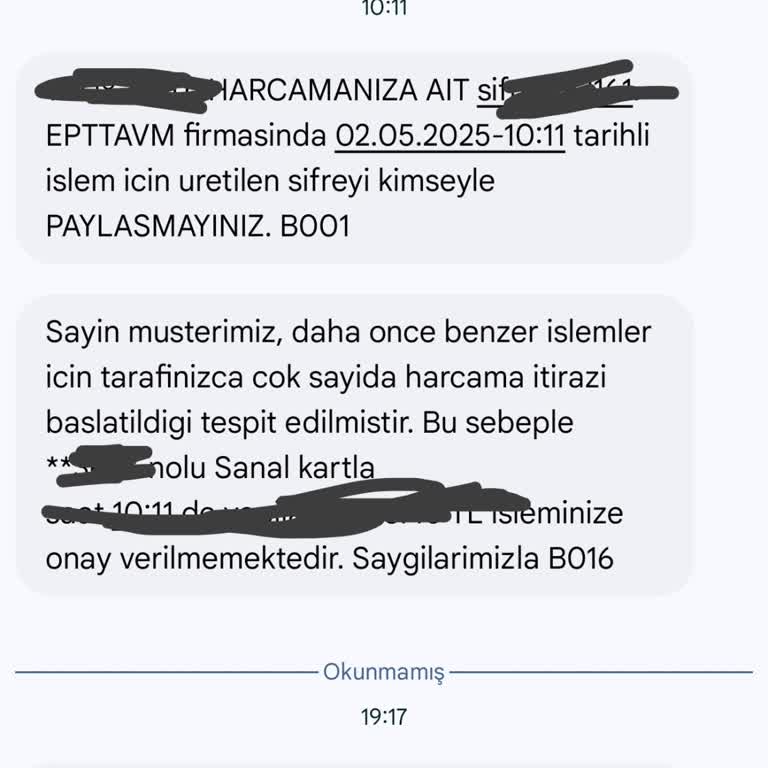 Kredi Kartımda İnternet Alışverişi Kısıtlaması Sorunu