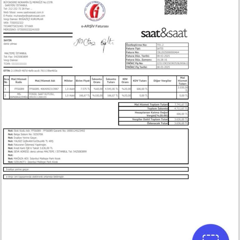 Fosil Saatte Sürekli Zaman Sorunu Ve Yetersiz Servis Desteği