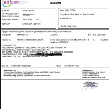 Havale İşlemim Karşı Tarafa Ulaşmadı, Param İade Edilmiyor