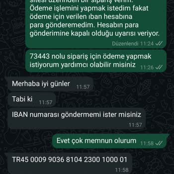 Ödeme Sonrası Muhatap Bulunamıyor Para İadesi Yapılmıyor